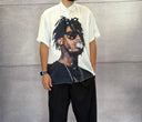 CAMICIA DO NOT AGREE OVERSIZE VISCOSA M/M - HAMEN - ART. J4044
