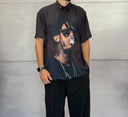 CAMICIA DO NOT AGREE OVERSIZE VISCOSA M/M - HAMEN - ART. J4044