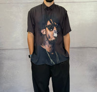 CAMICIA DO NOT AGREE OVERSIZE VISCOSA M/M - HAMEN - ART. J4044