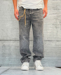 JEANS - HAMEN - ART. BAGGY - COL . NERO / GRIGIO