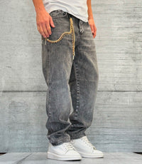 JEANS - HAMEN - ART. BAGGY - COL . NERO / GRIGIO