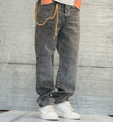 JEANS - HAMEN - ART. BAGGY - COL . NERO / GRIGIO