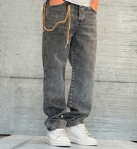 JEANS - HAMEN - ART. BAGGY - COL . NERO / GRIGIO