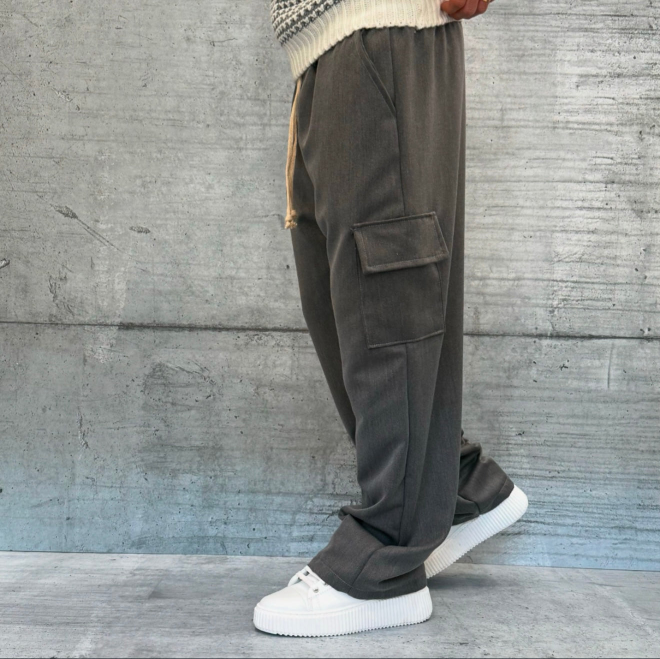 PANTALACCIO TASCONE CARGO - ART. MARCUS - HAMEN - COL. GRIGIO