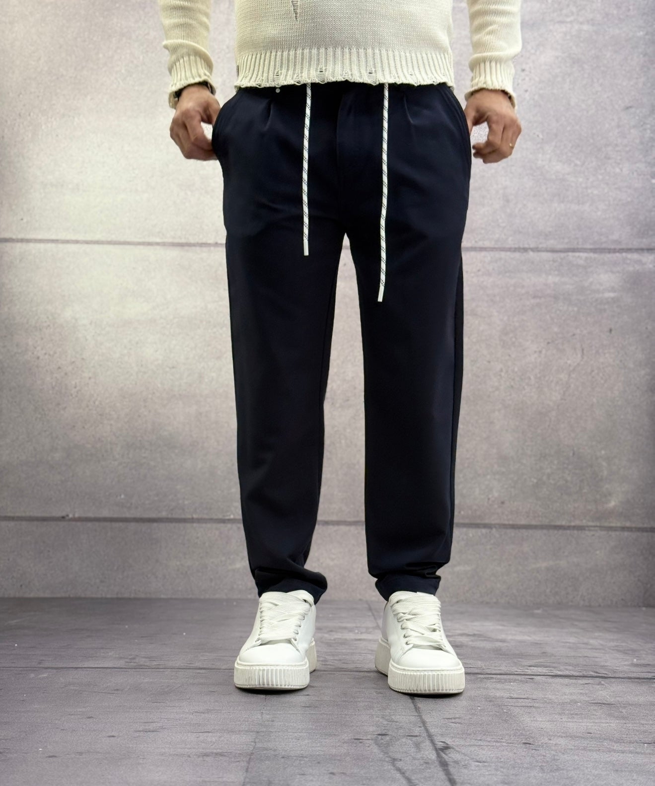 PANTALONE COULISSE POLIVISCOSA - BL.11 - ART. BL2508264