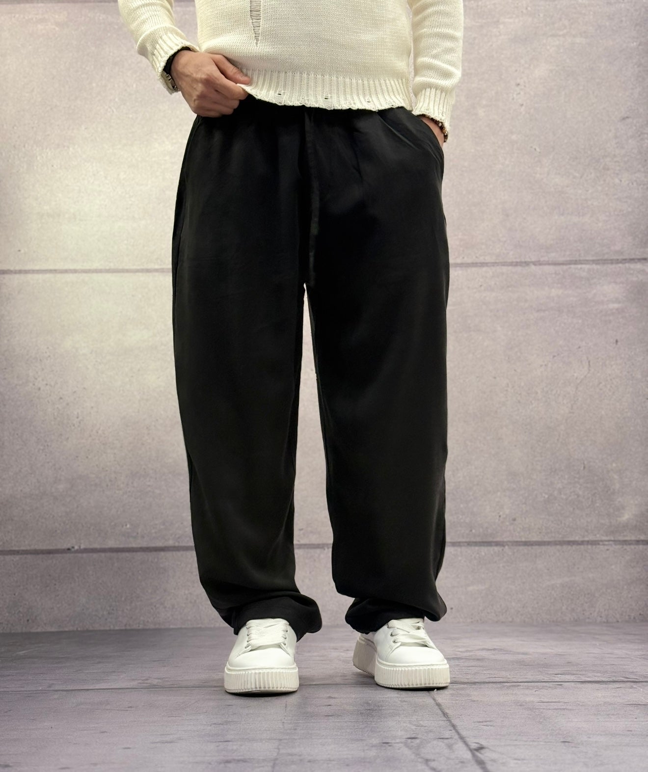PANTALACCIO BAGGY - ESSENCE OF LIFE - ART. E80 - 01