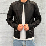 GIUBBINO BOMBER ECOPELLE  - ONLY&SONS - ART. 22012339 - COL.  BLACK (NERO)