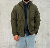 GIUBBINO CON CAPPUCCIO OUTDOOR JACKET - BERNA - ART. 2462346 - COL. VERDE