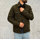 GIACCONE OVERSHIRTS PANNO / TRAPUNTATO - BERNA - ART. 2462356 - COL. VERDE