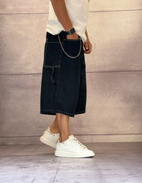 BERMUDA WORK RELAXED FIT - BERNA - ART. 25137630 - COL. DENIM SCURO