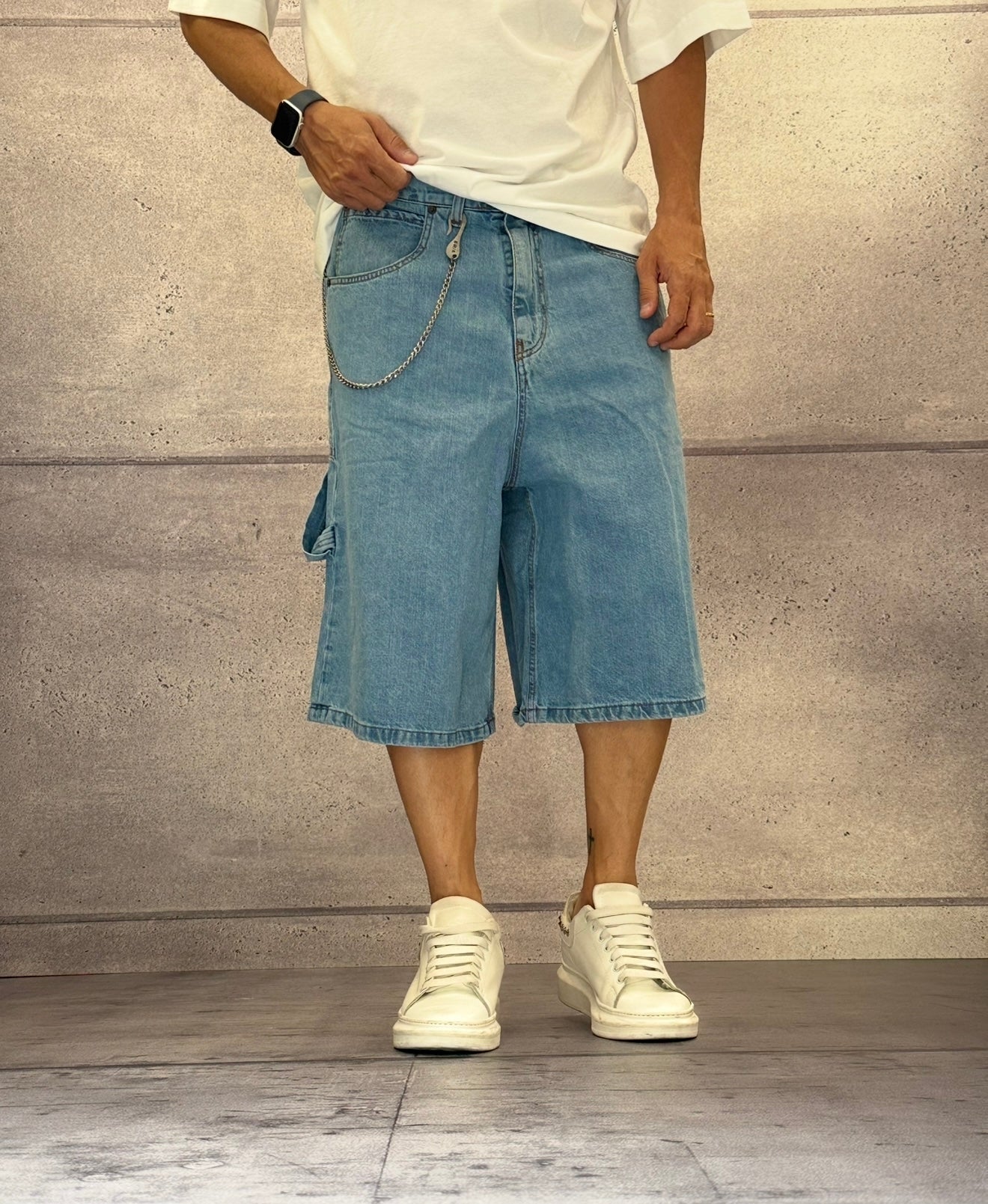 BERMUDA WORK RELAXED FIT - BERNA - ART. 25137730 - COL. DENIM