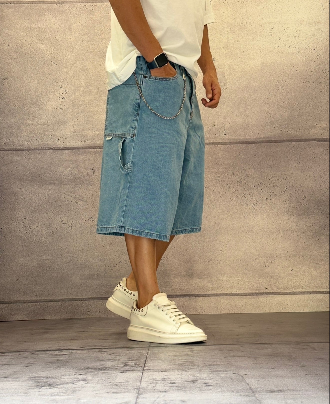 BERMUDA WORK RELAXED FIT - BERNA - ART. 25137730 - COL. DENIM