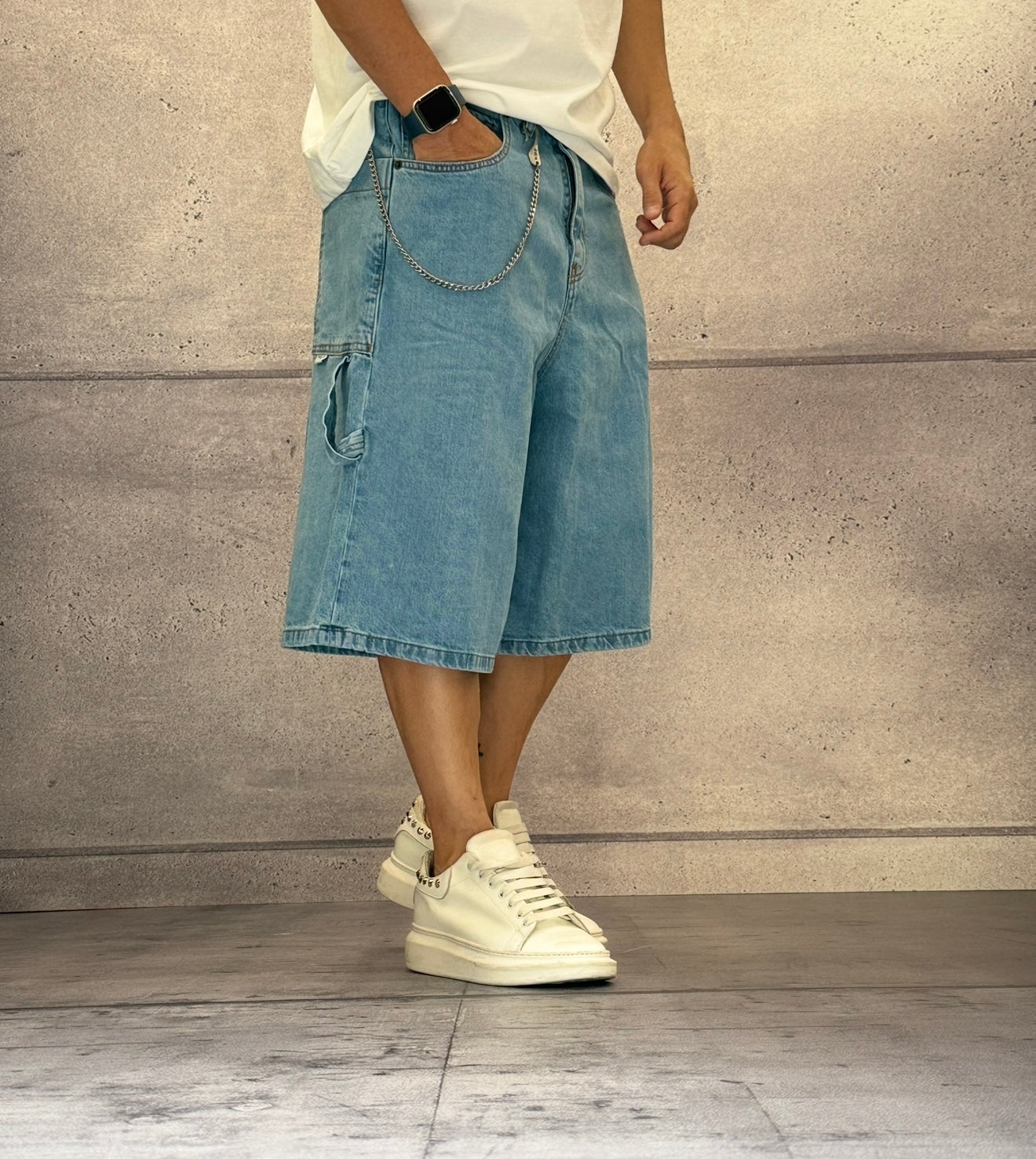 BERMUDA WORK RELAXED FIT - BERNA - ART. 25137730 - COL. DENIM
