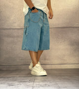 BERMUDA WORK RELAXED FIT - BERNA - ART. 25137730 - COL. DENIM