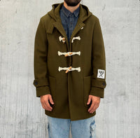 PARKA CAPPOTTO CON CAPPUCCIO- BERNA - *ART. 23308057 - COL. VERDE MILITARE