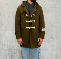 PARKA CAPPOTTO CON CAPPUCCIO- BERNA - *ART. 23308057 - COL. VERDE MILITARE