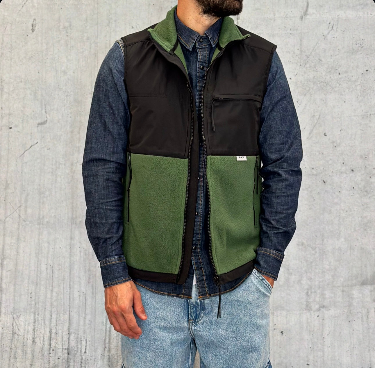 GILET - BERNA - *ART. 2150786 - COL. VERDE