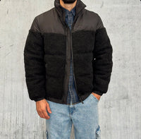 PIUMINO SHERPA MIX - ONLY&SONS - ART. 22030456 - COL. BLACK (NERO)