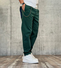 PANTALONE CROPPED - BERNA - *ART. 23319188 - COL. VERDE BOTTIGLIA