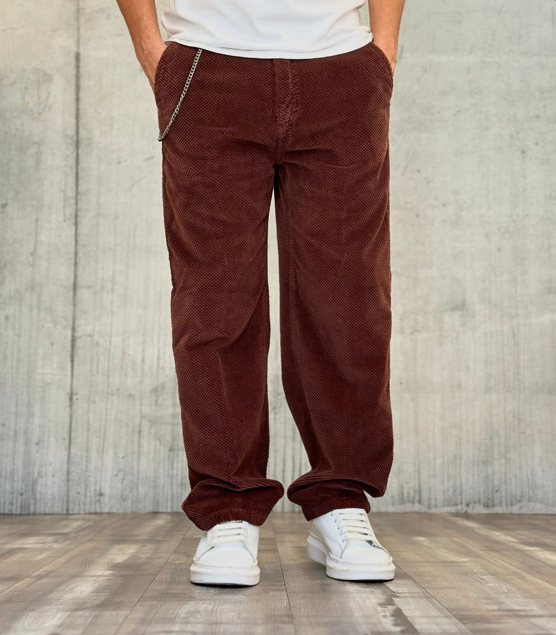 PANTALONE - BERNA - ART. 246103185 - COL. PAPRICA