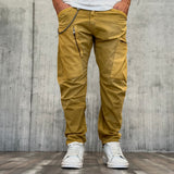 PANTALONE TASCONATO CARGO CROPPED - BL.11 - ART. PEREZ248 - COL. NESPOLA