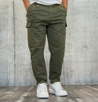 PANTALONE TASCONATO CARGO JAPAN - BL.11 - ART. MICKEY57 - COL. MILITARE