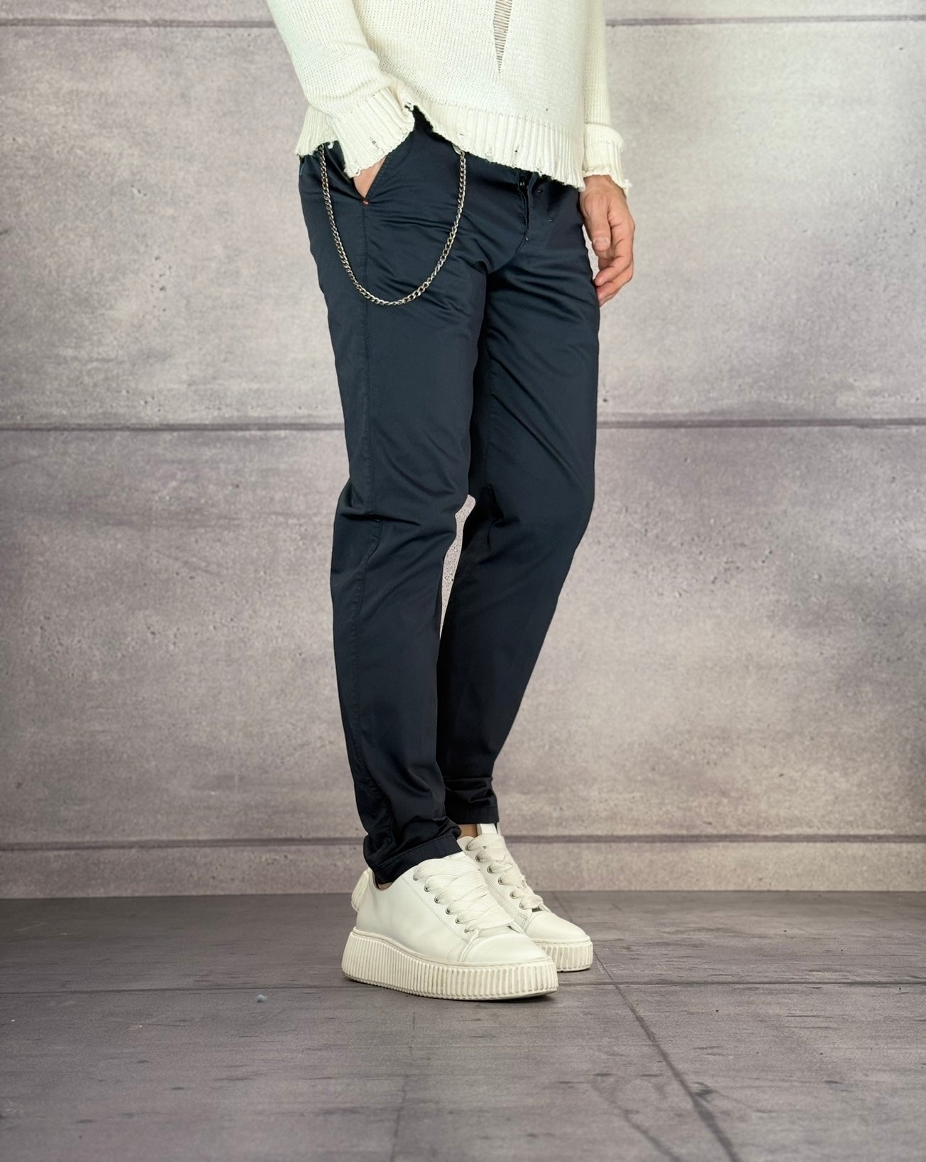 PANTALONE CHINOS RASO - BERNA - ART. 251103