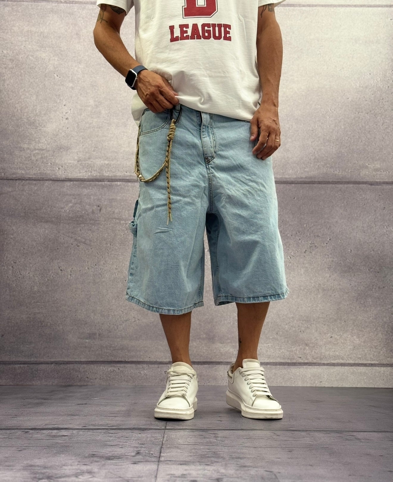 BERMUDA WORK RELAXED FIT - BERNA - ART. 25137830 - COL. DENIM