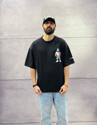 T-SHIRT OVERSIZE OFF THE SYSTEM GORILLA - PLUS EIGHTEEN - ART. PA-6991