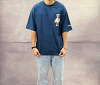 T-SHIRT OVERSIZE OFF THE SYSTEM ORSO OCCHIALI - PLUS EIGHTEEN - ART. PA-6994