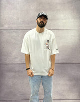 T-SHIRT OVERSIZE OFF THE SYSTEM PUMA - PLUS EIGHTEEN - ART. PA-6993