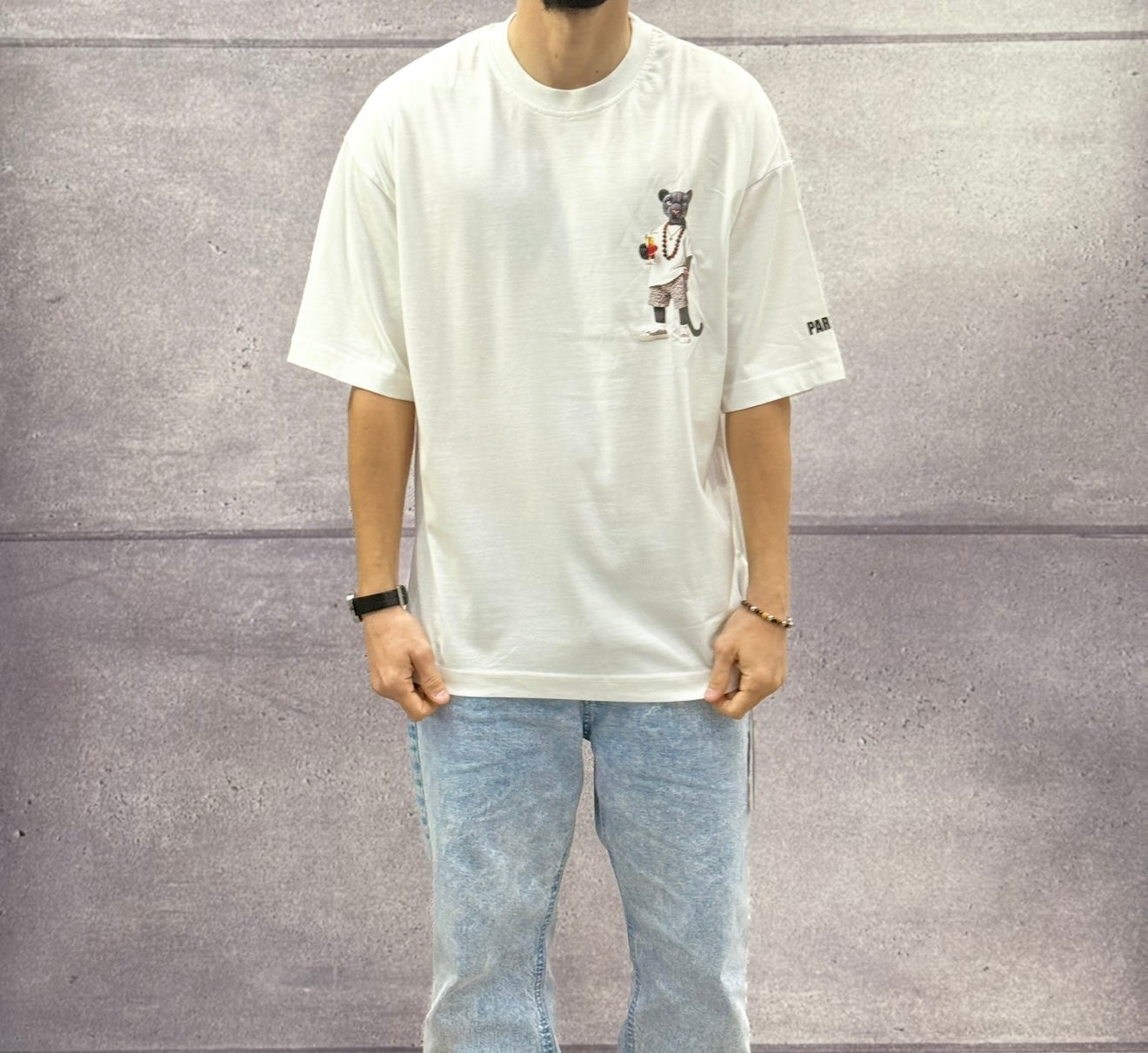 T-SHIRT OVERSIZE OFF THE SYSTEM PUMA - PLUS EIGHTEEN - ART. PA-6993