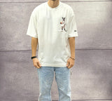 T-SHIRT OVERSIZE OFF THE SYSTEM PUMA - PLUS EIGHTEEN - ART. PA-6993