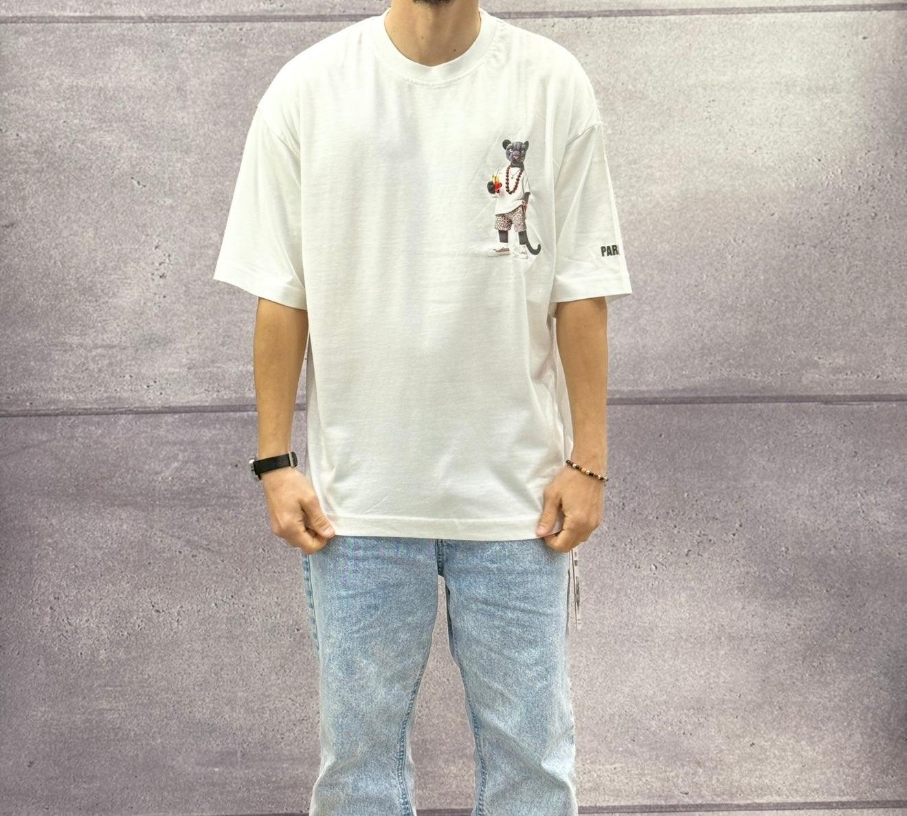 T-SHIRT OVERSIZE OFF THE SYSTEM PUMA - PLUS EIGHTEEN - ART. PA-6993