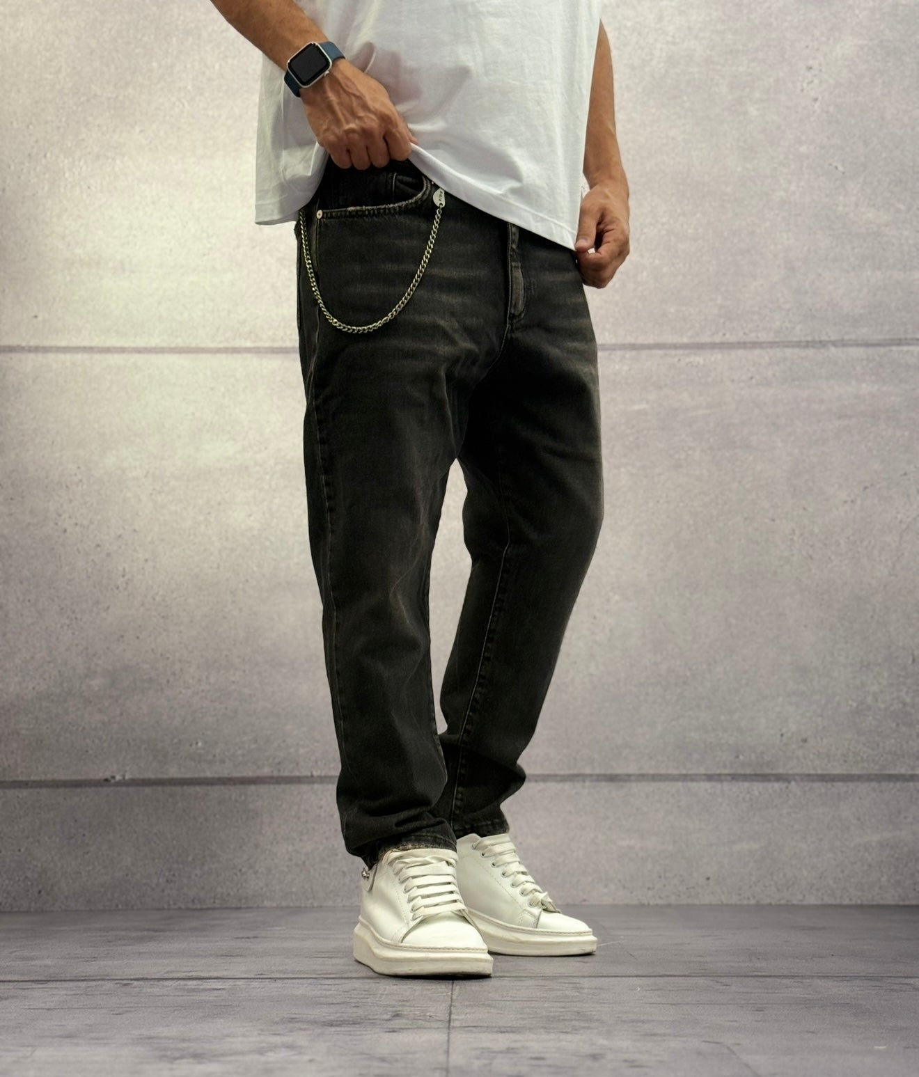 JEANS DENIM BLACK - BERNA - ART. 2520691 - COL NERO