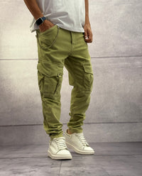 PANTALONE TASCONE FUSTAGNO - BERNA - ART. 223089348 - VERDE PANTONE