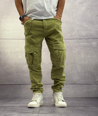 PANTALONE TASCONE FUSTAGNO - BERNA - ART. 223089348 - VERDE PANTONE