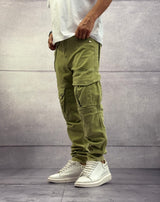 PANTALONE TASCONE FUSTAGNO - BERNA - ART. 223089348 - VERDE PANTONE