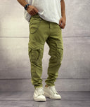 PANTALONE TASCONE FUSTAGNO - BERNA - ART. 223089348 - VERDE PANTONE