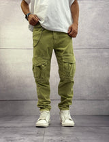 PANTALONE TASCONE FUSTAGNO - BERNA - ART. 223089348 - VERDE PANTONE