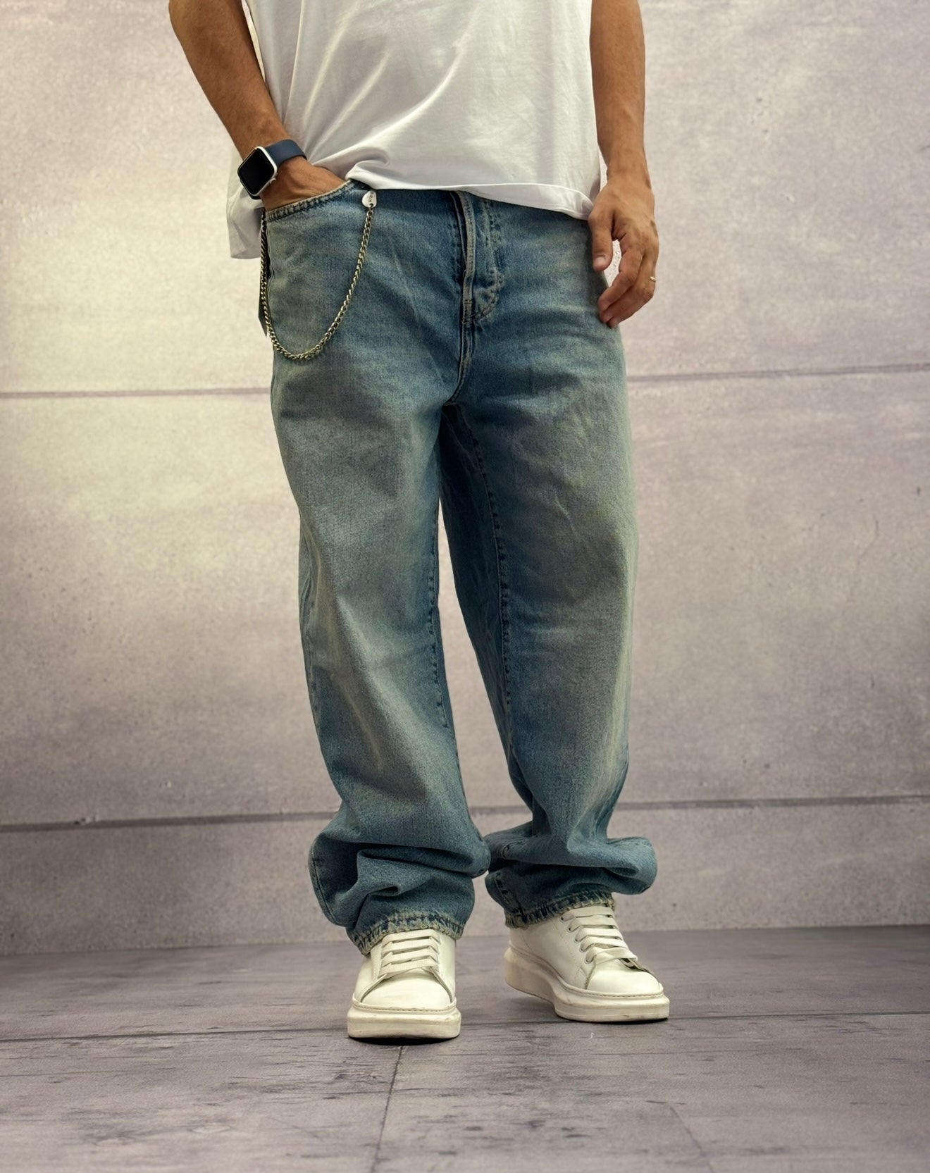 JEANS LOOSE FIT - ONLY&SONS - ART. 22026781 - MEDIUM BLUE DENIM