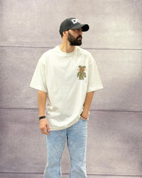 T-SHIRT OVERSIZE OFF THE SYSTEM BEARBRICK - PLUS EIGHTEEN - ART. OV-4204