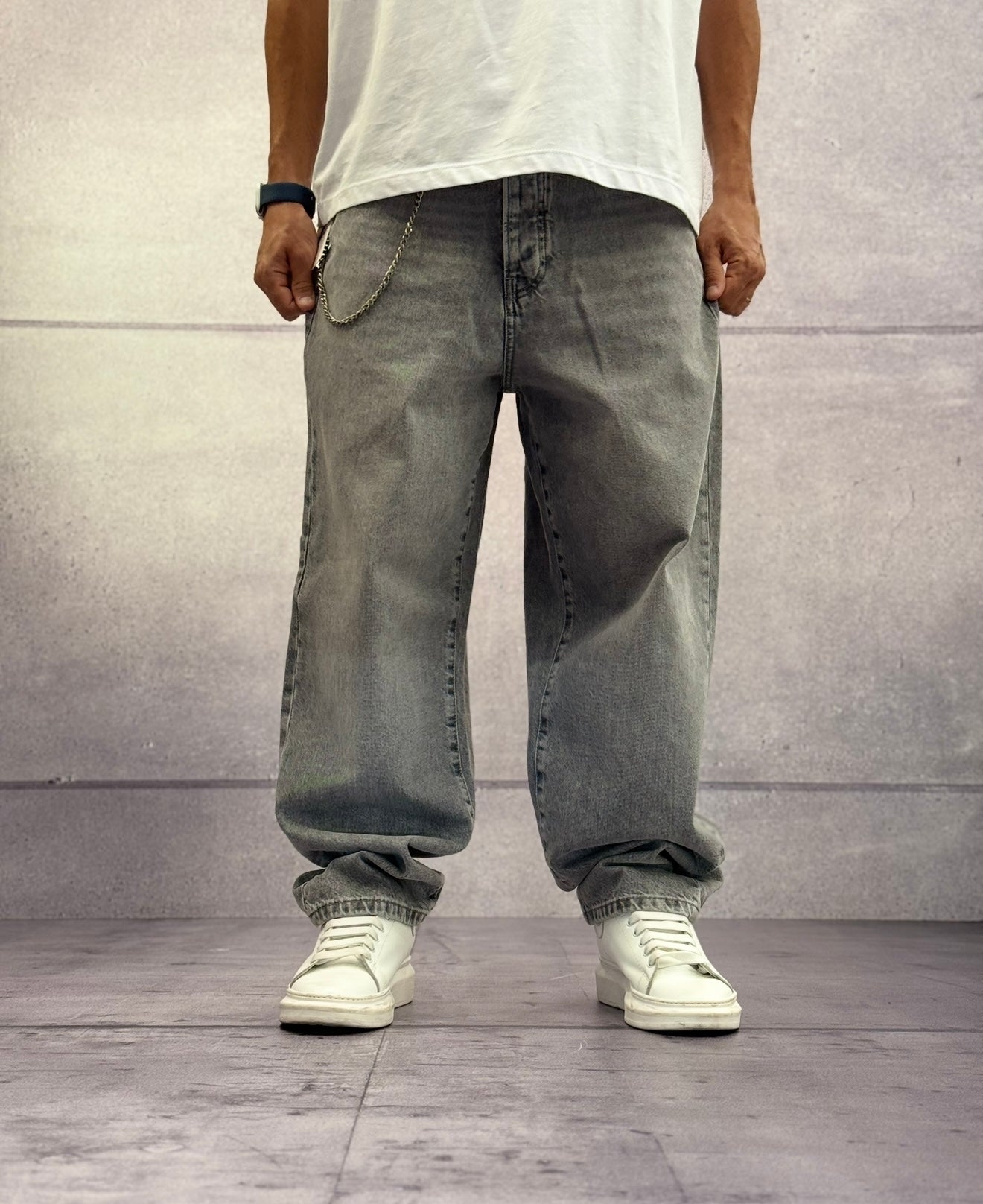 JEANS LOOSE FIT - ONLY&SONS - ART. 22032332 - MEDIUM GREY DENIM