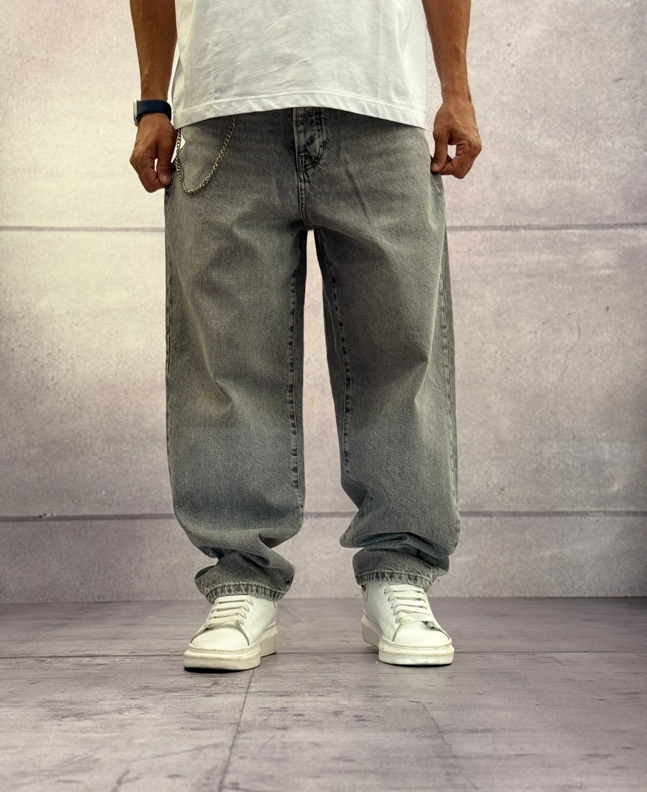 JEANS LOOSE FIT - ONLY&SONS - ART. 22032332 - MEDIUM GREY DENIM