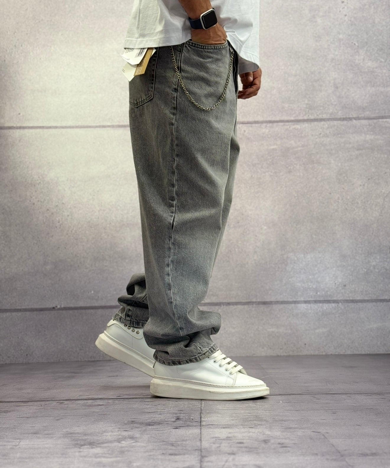 JEANS LOOSE FIT - ONLY&SONS - ART. 22032332 - MEDIUM GREY DENIM