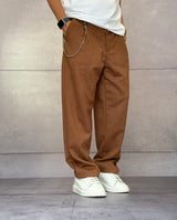 PANTALONE EFFETTO SCAMOSCIATO - BERNA - ART. 252120677 - COL. RENNA