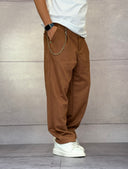 PANTALONE EFFETTO SCAMOSCIATO - BERNA - ART. 252120677 - COL. RENNA