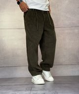 PANTALONE VELLUTO CON COULISSE - BERNA - ART. 252116