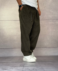 PANTALONE VELLUTO CON COULISSE - BERNA - ART. 252116