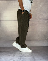 PANTALONE VELLUTO CON COULISSE - BERNA - ART. 252116